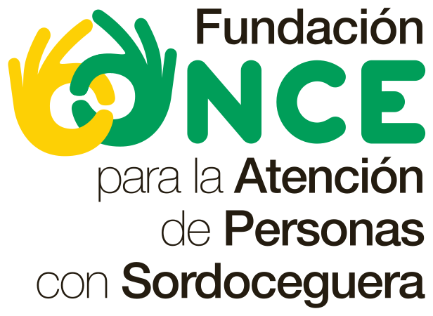 Logotipo Fundación ONCE para la Atención de Personas con Sordoceguera